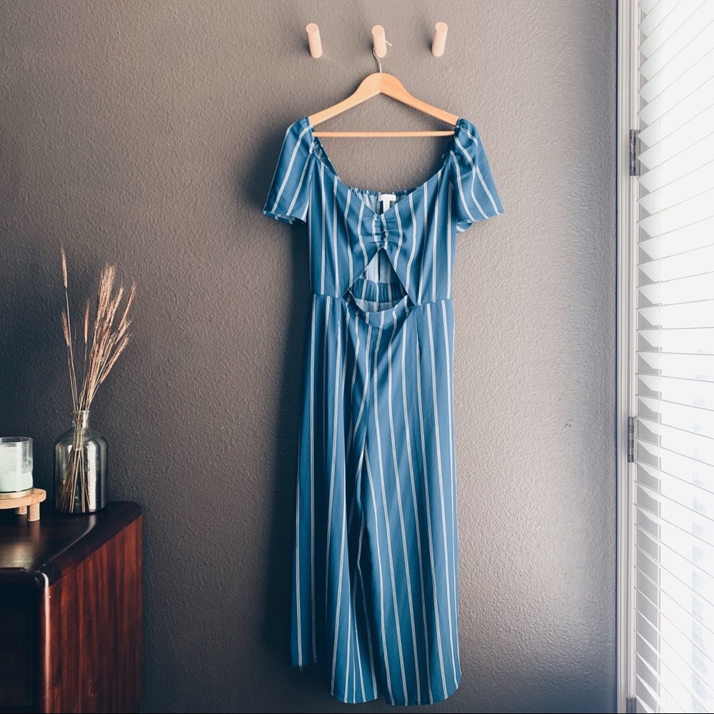 Leith - Cutout Culotte Jumpsuit